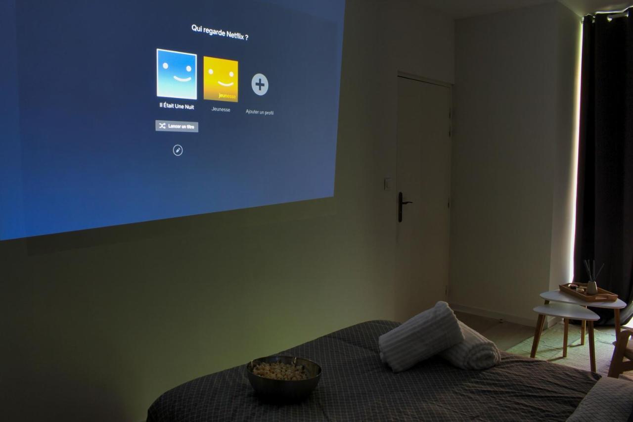 Studio Videoprojecteur & Popcorn - Proche Victoire Apartment Bordeaux Luaran gambar