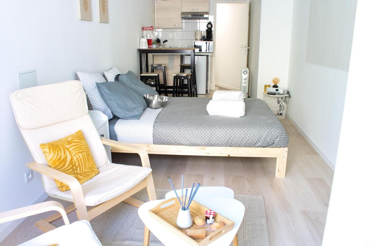 Studio Videoprojecteur & Popcorn - Proche Victoire Apartment Bordeaux Luaran gambar