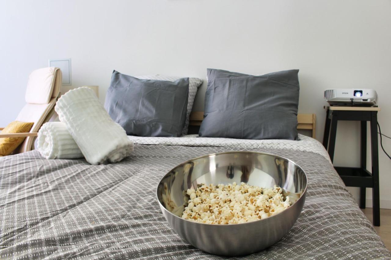 Studio Videoprojecteur & Popcorn - Proche Victoire Apartment Bordeaux Luaran gambar